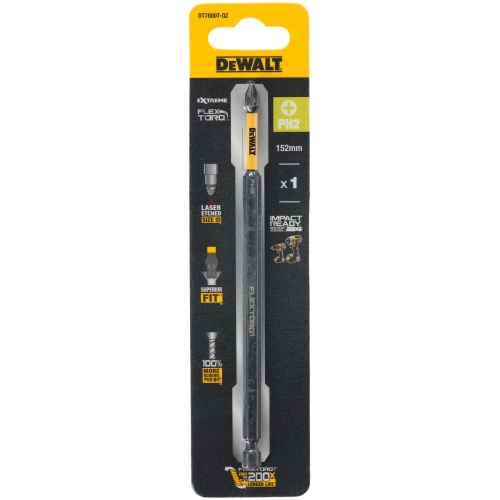 Бита DEWALT DT7800T, PH2, 152 мм (DT7800T-QZ) фото 3