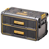 Ящик для инструмента DEWALT TOUGHSYSTEM DWST83529-1, выдвижной, 2 отделения, 51 л