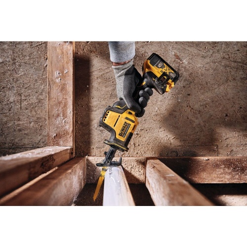 Аккумуляторная сабельная пила DEWALT DCS369N, 18 В, 2800 ход/мин, 16 мм, без АКБ и ЗУ (DCS369N-XJ) фото 6 Аккумуляторная сабельная пила DEWALT DCS369N, 18 В, 2800 ход/мин, 16 мм, без АКБ и ЗУ (DCS369N-XJ) фото 6