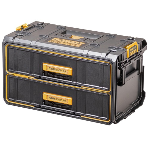 Ящик для инструмента DEWALT TOUGHSYSTEM DWST83529-1, выдвижной, 2 отделения, 51 л Ящик для инструмента DEWALT TOUGHSYSTEM DWST83529-1, выдвижной, 2 отделения, 51 л