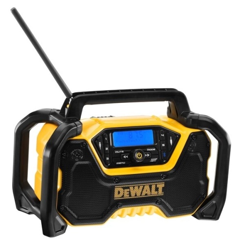 Аккумуляторная портативная аудиосистема DEWALT DCR029, 12/18 В, с возможностью работы от сети, 30 Вт, без АКБ и ЗУ (DCR029-QW) фото 4