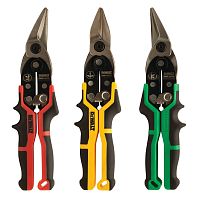 Набор ножниц по металлу DEWALT DWHT14676-0, рез до 1.2 мм, 3 шт.