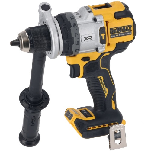 Аккумуляторная ударная дрель-шуруповерт DEWALT DCD1007NT, 18 В, 2250 об/мин, 38250 уд/мин, без АКБ и ЗУ, в кейсе TSTAK (DCD1007NT-XJ) фото 6