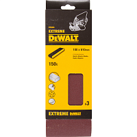 Лента шлифовальная DEWALT DT3324-QZ P150 100х610 мм 3 штуки