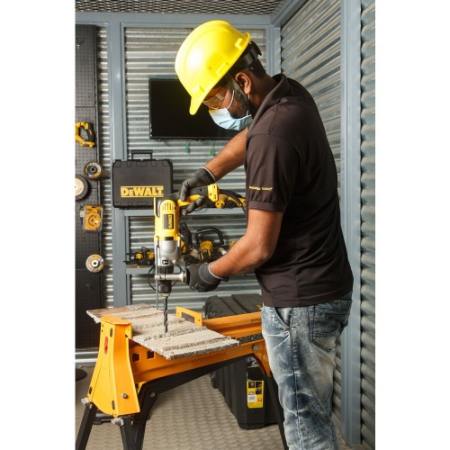 Ударная дрель DEWALT DWD524KS, 1100 Вт, 3500 об/мин, 56000 уд/мин, в кейсе (DWD524KS-QS) фото 5