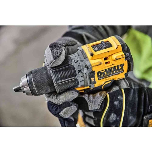 Ударная дрель-шуруповерт DEWALT DCD805E2T, 18 В, 2000 об/мин, 34000 уд/мин, с 2 АКБ 1.7 Ач и ЗУ, в кейсе TSTAK (DCD805E2T-QW) фото 8