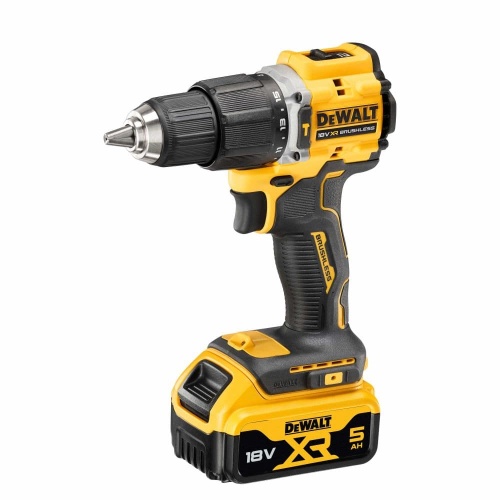 Дрель-шуруповерт ударная DEWALT DCD100YP2T, 18В, 68 Нм, в кейсе TSTAK, (DCD100YP2T-QW) фото 7