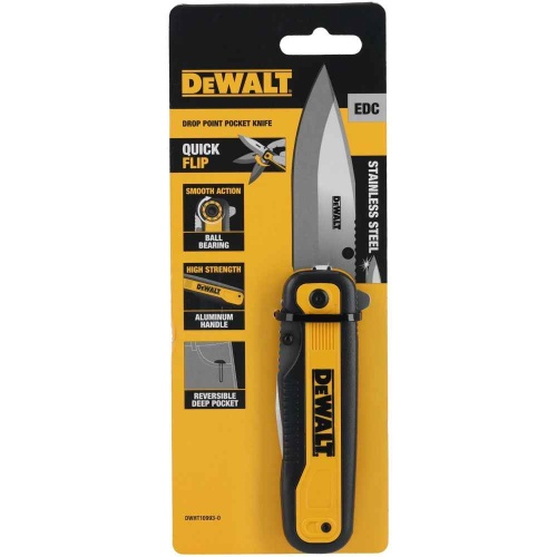 Нож DEWALT DWHT10993-0, складной, 82 мм фото 7