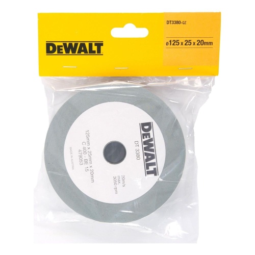 Круглый шлифовальный диск DEWALT DT3380, для станка кремниевый 400 x 125 x 25, 20 шт. Круглый шлифовальный диск DEWALT DT3380, для станка кремниевый 400 x 125 x 25, 20 шт.