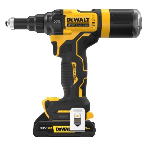 Аккумуляторный заклепочный пистолет DEWALT DCF403D2GT, 18 В, в кейсе TSTAK (DCF403D2GT-QW) фото 8 Аккумуляторный заклепочный пистолет DEWALT DCF403D2GT, 18 В, в кейсе TSTAK (DCF403D2GT-QW) фото 8
