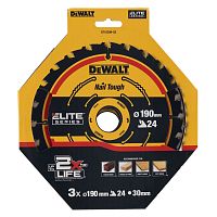Диск пильный по дереву DEWALT EXTREME 190х30х0.99 мм (DT10399-QZ)
