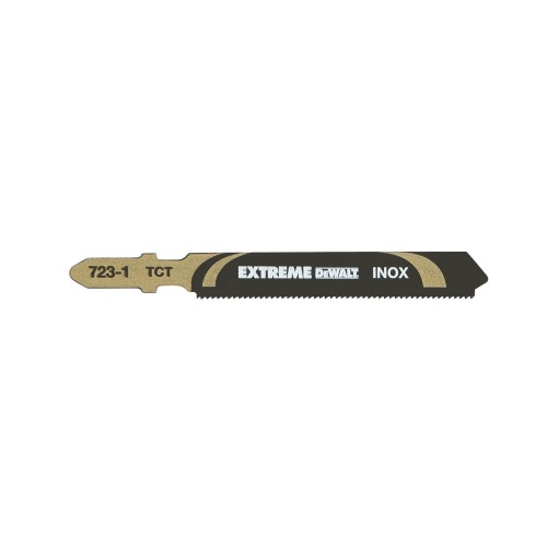 Пилка для лобзика DEWALT EXTREME DT2101, INOX HM Карбид-вольфрамовые зубья, (НМ). 76 x 47 x 1 x 3 мм, T118AHM, 1 шт. фото 2 Пилка для лобзика DEWALT EXTREME DT2101, INOX HM Карбид-вольфрамовые зубья, (НМ). 76 x 47 x 1 x 3 мм, T118AHM, 1 шт. фото 2