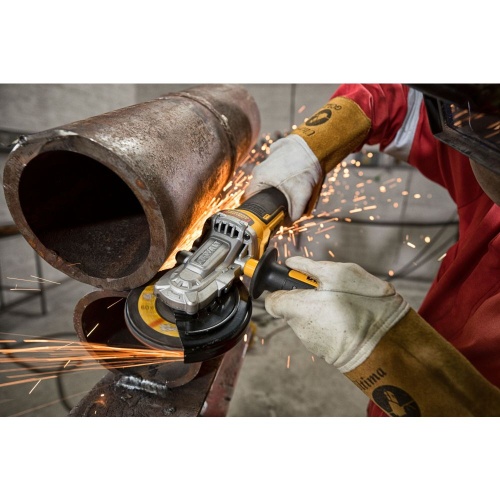 Аккумуляторная угловая шлифмашина DEWALT DCG405FNT, 18 В, 125 мм, 9000 об/мин, без АКБ и ЗУ, в кейсе TSTAK (DCG405FNT-XJ) фото 8
