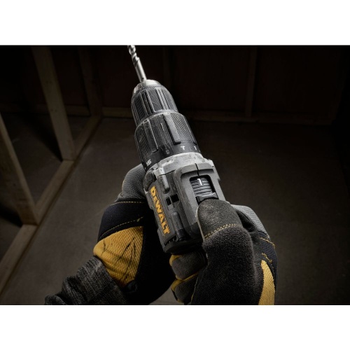 Ударная дрель-шуруповерт DEWALT DCD100M2T, 18 В, 1650 об/мин, 28050 уд/мин, с 2 АКБ 4 Ач и ЗУ, в кейсе TSTAK (DCD100M2T-QW) фото 4