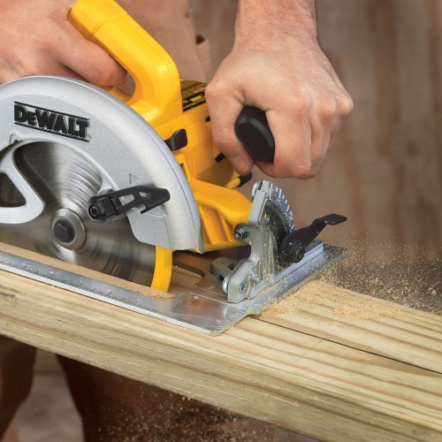 Дисковая пила DEWALT DWE575, 1600 Вт, 190 мм, 5200 об/мин (DWE575-KS) фото 7