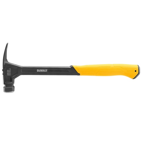 Молоток с прямым заострённым гвоздодёром DEWALT DWHT51006-0, 624 г. фото 6