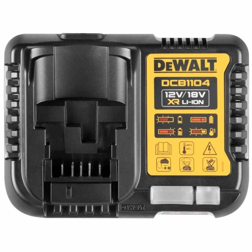 Набор DEWALT DCB1104M2: 2 АКБ DCB182, Li-Ion, 18 В, 4 Ач и зарядное устройство DCB1104, 12/18 В, 4 A (DCB1104M2-QW) фото 4