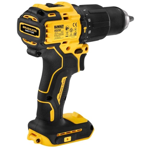 Аккумуляторная дрель-шуруповерт DEWALT DCD709N, 18 В, 1650 об/мин, 28050 уд/мин, без АКБ и ЗУ (DCD709N-XJ) фото 3