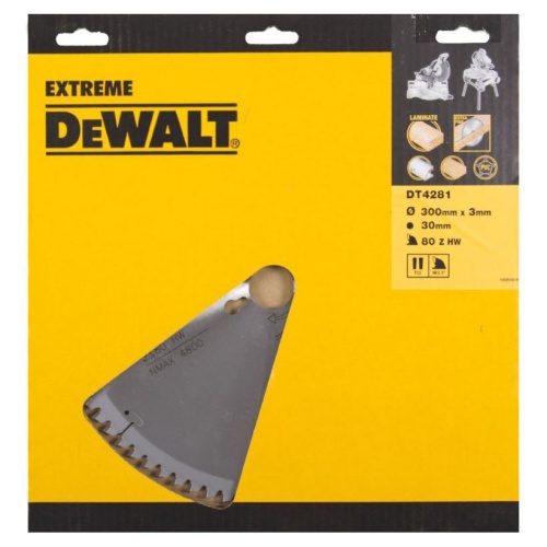 Пильный диск DEWALT DT4281 Extreme ø300mm 80T