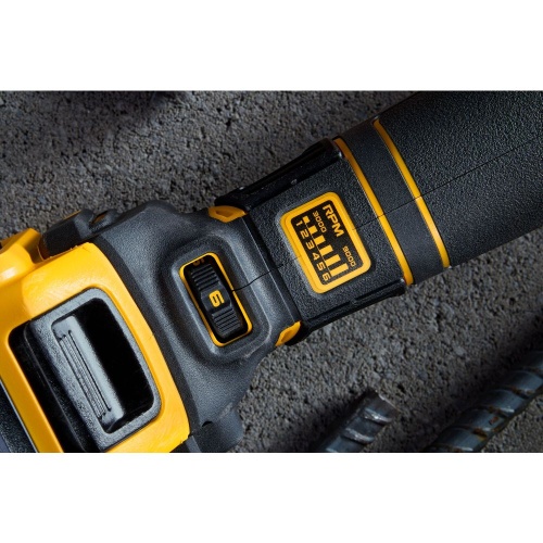 Аккумуляторная угловая шлифмашина DEWALT DCG409VSN, 18/54 В, 125 мм, 9000 об/мин, без АКБ и ЗУ (DCG409VSN-XJ) фото 4