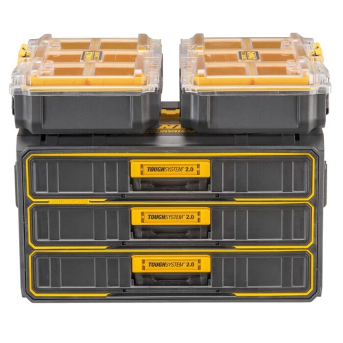 Модуль для инструментов DEWALT TOUGHSYSTEM 2.0, с 3-мя выдвижными ящиками, DWST08330-1 фото 3 Модуль для инструментов DEWALT TOUGHSYSTEM 2.0, с 3-мя выдвижными ящиками, DWST08330-1 фото 3