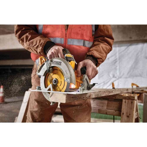 Аккумуляторная дисковая пила DEWALT DCS574B, 20 В, 184 мм, 5500 об/мин, без АКБ и ЗУ (DCS574B-XJ) фото 9