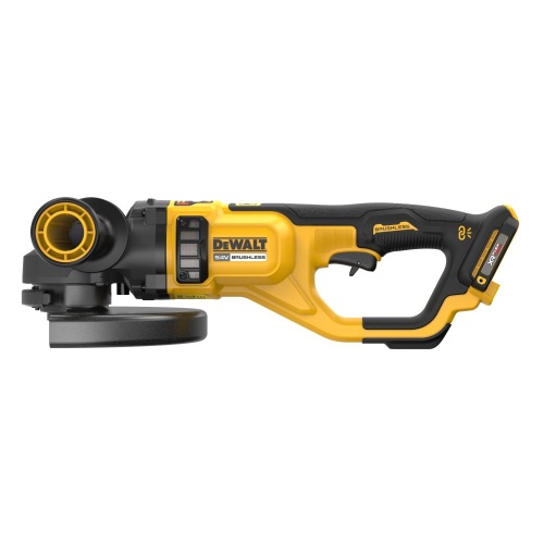 Аккумуляторная угловая шлифмашина DEWALT DCG460Y1K, 54 В, 230 мм, 6000 об/мин, с АКБ 2 Ач и ЗУ, в кейсе (DCG460Y1NK-XJ) фото 7
