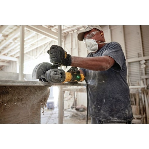 Угловая шлифмашина бесщеточная DEWALT DWE4369, 125 мм, 1700 Вт с регулировкой оборотов фото 2