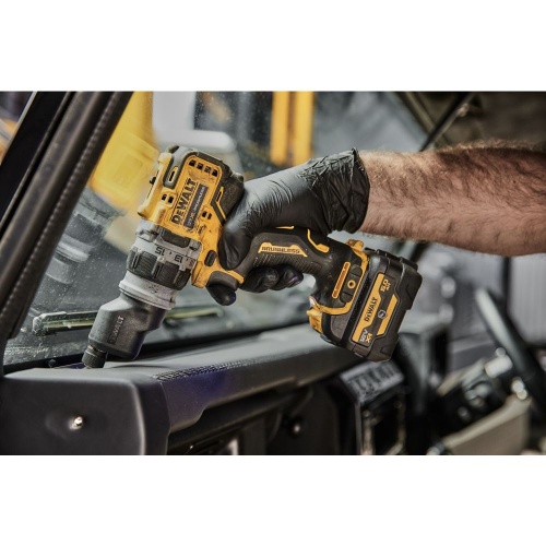 Аккумуляторная дрель-шуруповерт DEWALT DCD703NT, 12 В, 58 Нм, 1500 об/мин, с набором насадок, без АКБ и ЗУ, в кейсе TSTAK (DCD703NT-XJ) фото 2