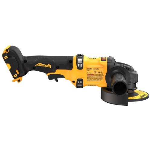 Аккумуляторная угловая шлифмашина DEWALT DCG418Y1, 54 В, 125 мм, 9000 об/мин, с АКБ 2 Ач и ЗУ (DCG418Y1N-XJ) фото 6