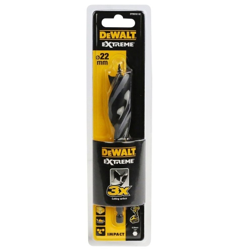 Сверло по дереву DEWALT Extreme Impact, 22x132x152 мм, 1 шт. (DT90242-QZ) Сверло по дереву DEWALT Extreme Impact, 22x132x152 мм, 1 шт. (DT90242-QZ)