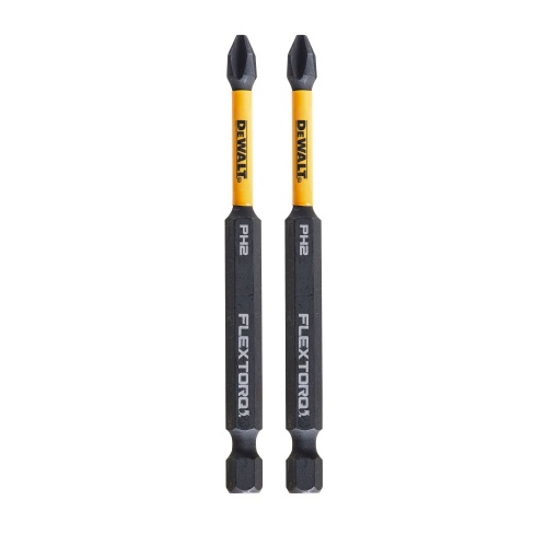 Бита DEWALT PH2, 89 мм, HEX, 2 шт. (DT70567T-QZ) фото 2