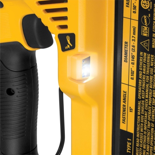 Аккумуляторный гвоздезабивной пистолет DEWALT DCN890P1, 18 В, с АКБ 5 Ач и ЗУ (DCN890P1N-XJ) фото 6