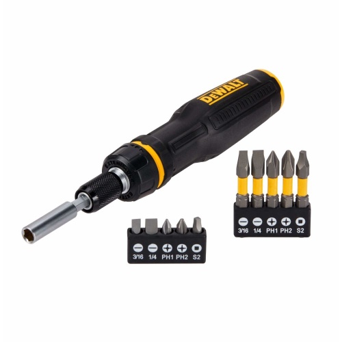 Отвертка DEWALT, телескопическая, со сменными битами, 10 бит, DWHT68001-0 фото 3 Отвертка DEWALT, телескопическая, со сменными битами, 10 бит, DWHT68001-0 фото 3
