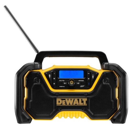 Аккумуляторная портативная аудиосистема DEWALT DCR029, 12/18 В, с возможностью работы от сети, 30 Вт, без АКБ и ЗУ (DCR029-QW) фото 2