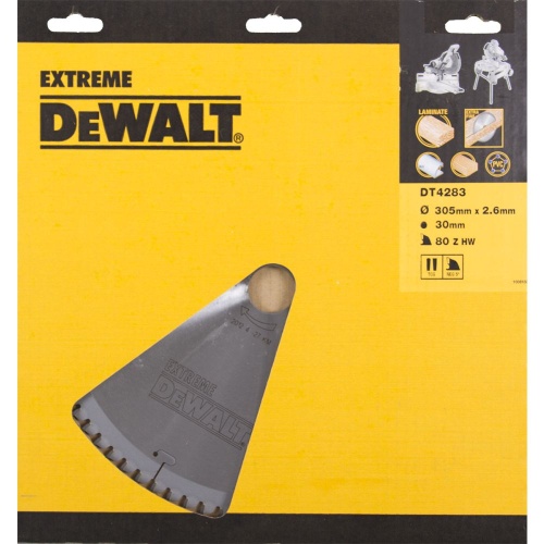 Пильный диск DEWALT EXTREME WORKSHOP DT4283, 305/30 мм.