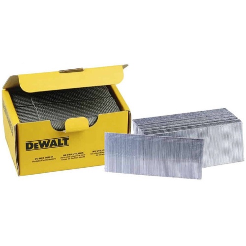 Гвозди для нейлера 18Ga, DEWALT DNBT1825SZ прямая шпилька, 1.25/25мм, нерж. 5000 шт/пач