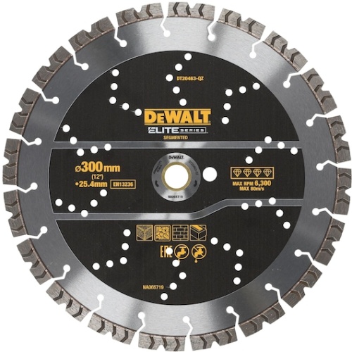 Алмазный отрезной диск DEWALT ELITE 300mm DT20463-QZ