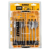 Набор сверл DEWALT DT70750-QZ по дереву, 12-32 мм, 8 шт. (DT70750-QZ)