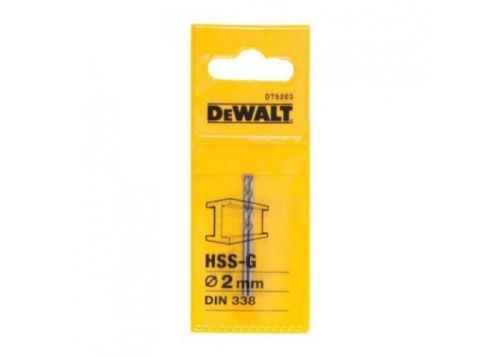 Сверло DEWALT DT5204 HSS-G 2.5mm (2 шт.) Сверло DEWALT DT5204 HSS-G 2.5mm (2 шт.)