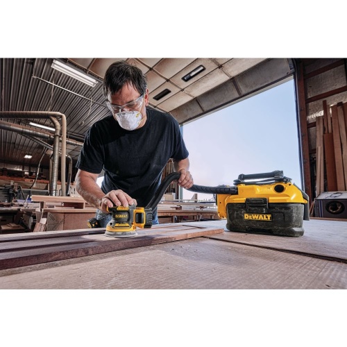Аккумуляторная эксцентриковая шлифмашина DEWALT DCW210NT, 18 В, 125 мм, 12000 кол/мин, без АКБ и ЗУ, в кейсе TSTAK фото 8 Аккумуляторная эксцентриковая шлифмашина DEWALT DCW210NT, 18 В, 125 мм, 12000 кол/мин, без АКБ и ЗУ, в кейсе TSTAK фото 8