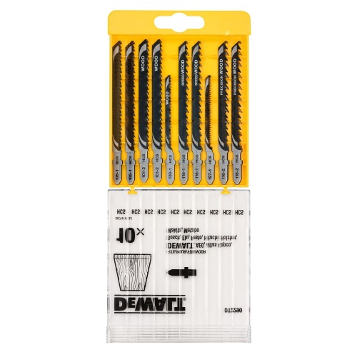 Пилка для лобзика DEWALT DT2290, по дереву, 10 шт. (DT2290-QZ) фото 4