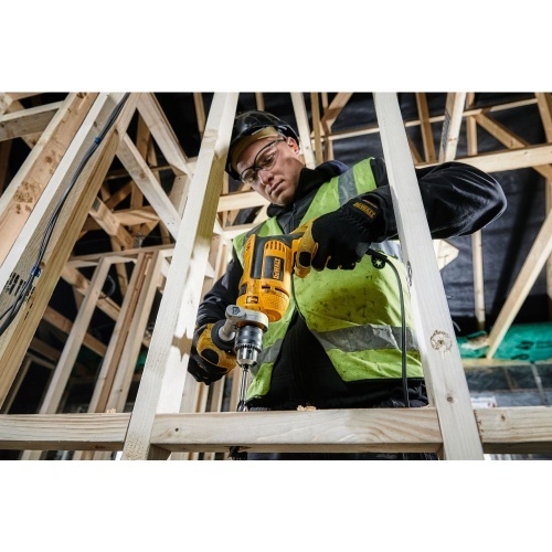 Ударная дрель DEWALT DWD024K, 650 Вт, 2800 об/мин, 47600 уд/мин, в кейсе (DWD024K-QS) фото 4