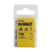Биты DEWALT DT7259 T40 x 25mm (5 шт.)