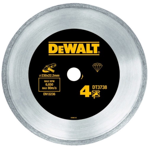 Диск алмазный DEWALT DT3738 230х22.2мм (DT3738-XJ) фото 2 Диск алмазный DEWALT DT3738 230х22.2мм (DT3738-XJ) фото 2