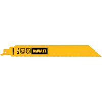 Полотно для сабельной пилы DEWALT DT90387, по металлу, 228 мм, 14 TPI, 5 шт. (DT90387-QZ)