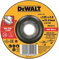 Круг отрезной DEWALT DT43911, по металлу, 125 x 22.2 x 3 мм, тип 42