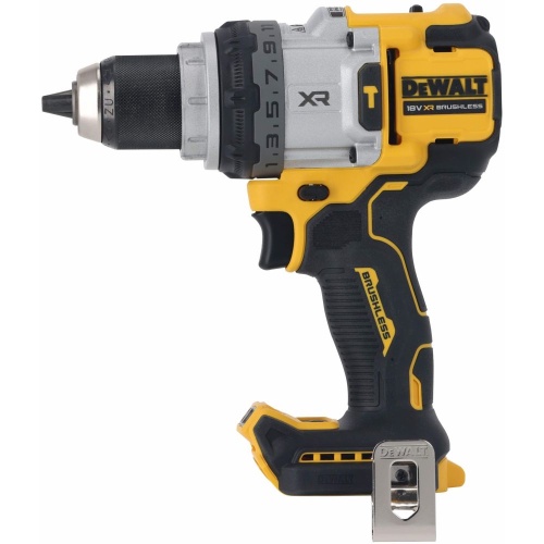 Ударная дрель-шуруповерт DEWALT DCD1007H2T, 18 В, 2250 об/мин, 38250 уд/мин, с 2 АКБ 5 Ач и ЗУ, в кейсе TSTAK (DCD1007H2T-QW) фото 4