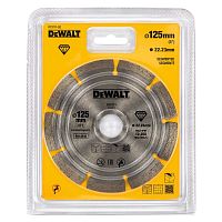 Диск алмазный DEWALT сегментированный 125х22.2мм (DT3711-QZ)