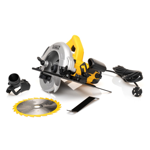 Дисковая пила DEWALT DWE550, 1200 Вт, 165 мм, 5500 об/мин (DWE550-QS) фото 8
